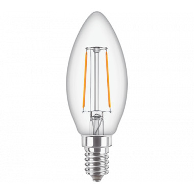 LED-Glühbirne Filament E14 2W 250lm B35 PHILIPS CandleND