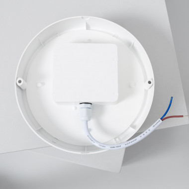 Product van Plafondlamp LED 25W Rond Outdoor Ø175 mm IP65 Hublot White