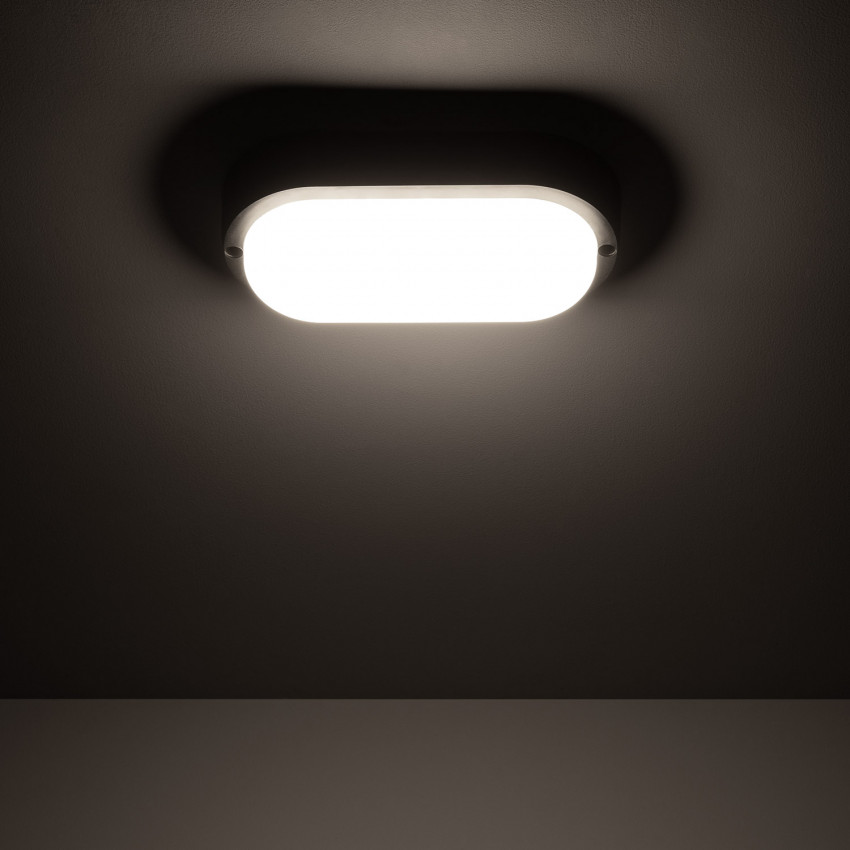 Produkt od Venkovní Přisazené Stropní LED Svítidlo 15W Ovalní 85x173mm IP65 Hublot White