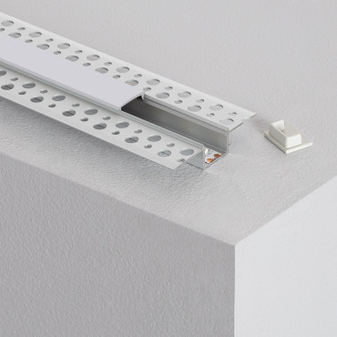 Product Vestavný Hliníkový Profil se Souvislým Krytem do Sádrokartonu / Omítky pro LED pásky do 15mm