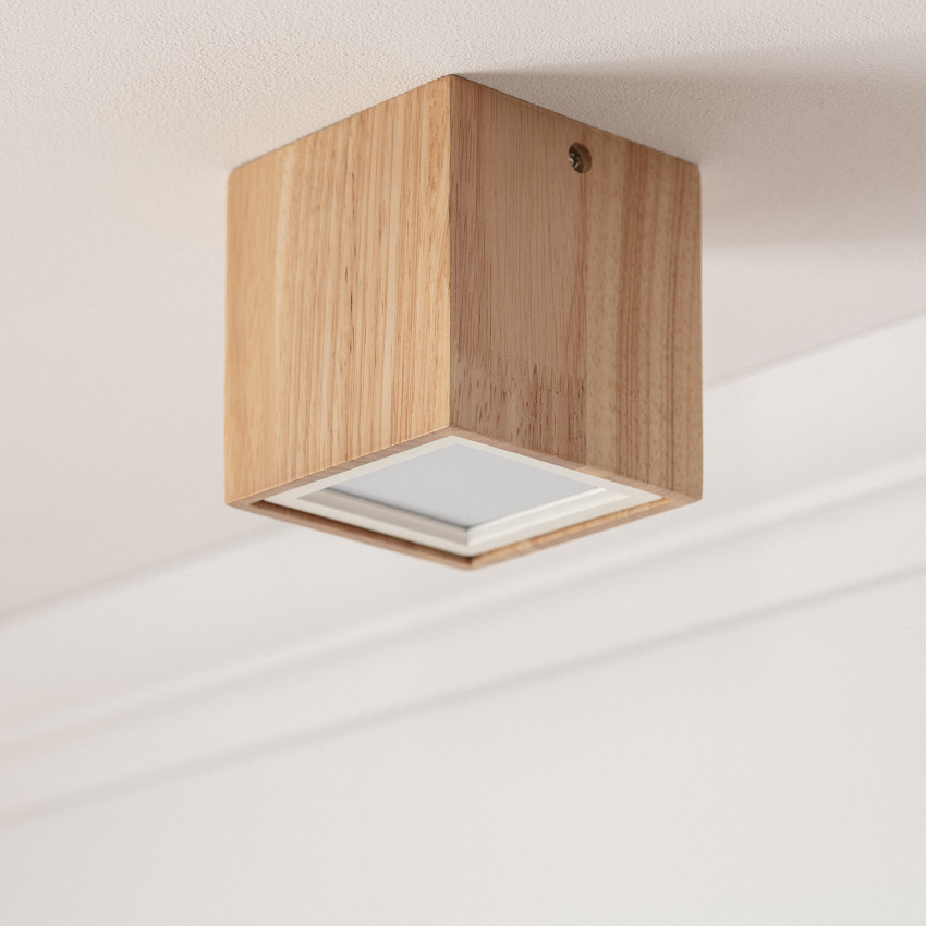Product of 6W Sigurd Wooden LED Ceiling Lamp 