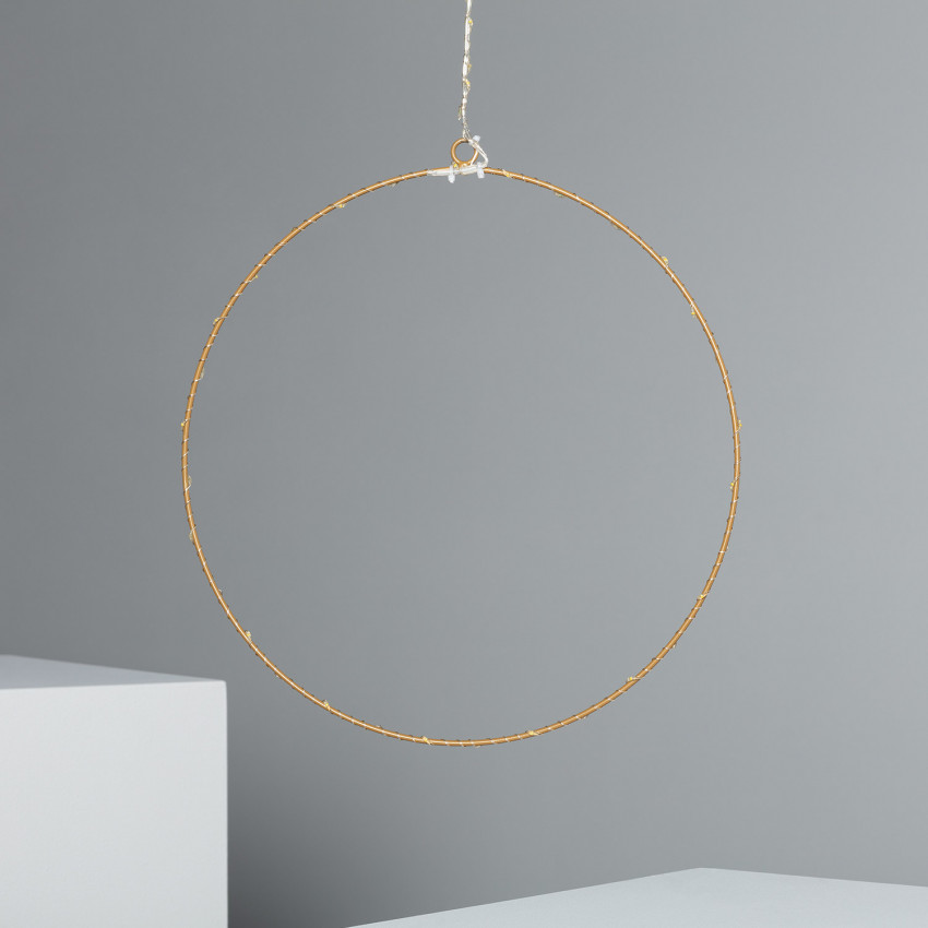 Product of Hoop with LED Light Garland