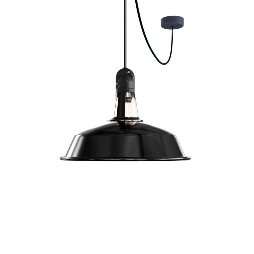 Product of Eiva Elegant Outdoor Pendant Lamp with Aluminium Lamp Shade IP65 Creative-Cables PDENE50SM01PAM11VBL
