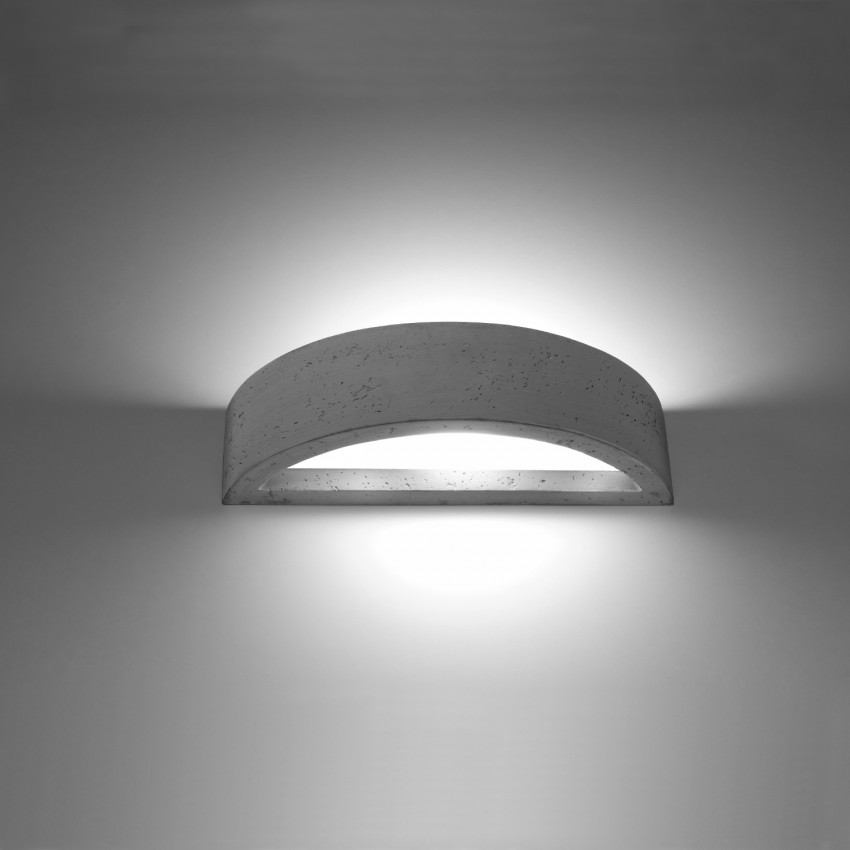 Product of Atena Cement Wall Lamp SOLLUX