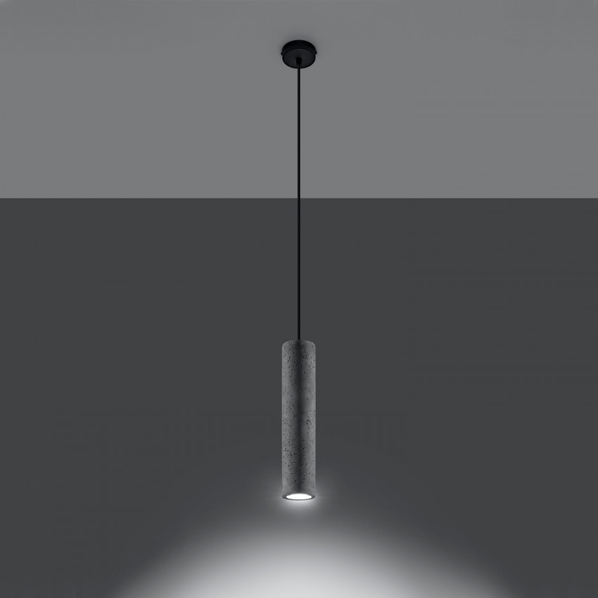 Product of Luvo 1 Concrete Pendant Lamp SOLLUX