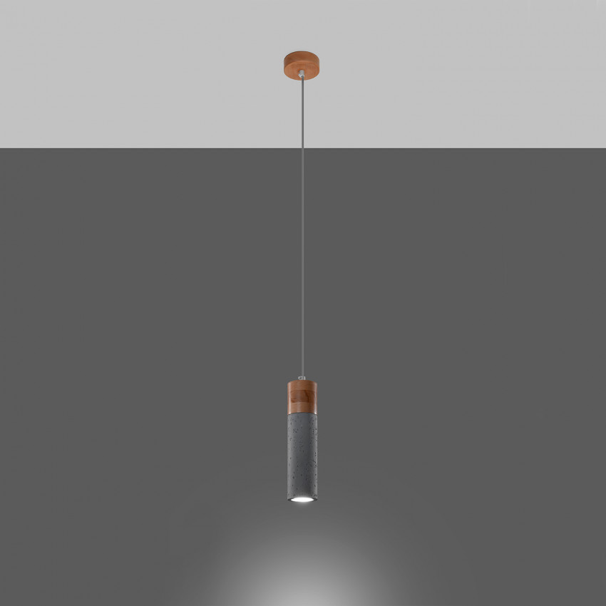 Product of Zane 1 Concrete Pendant Lamp SOLLUX