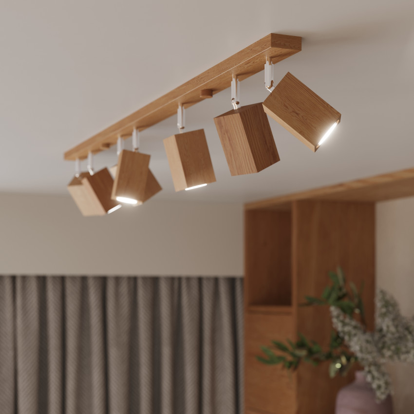 Product of Keke 2 Wooden Ceiling Lamp SOLLUX