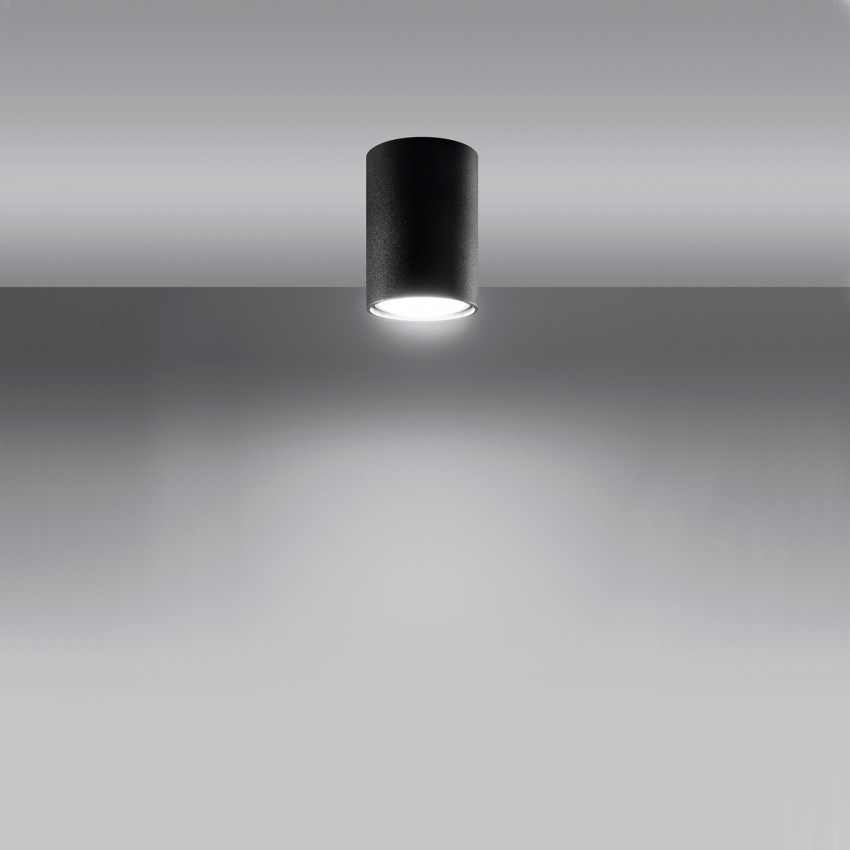 Product van Plafondlamp Lagos 10 Metaal van SOLLUX