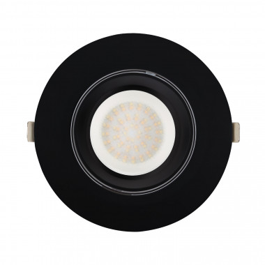 Product of 38W 120lm/W Directional No Flicker LIFUD Round LED Downlight OSRAM in Black