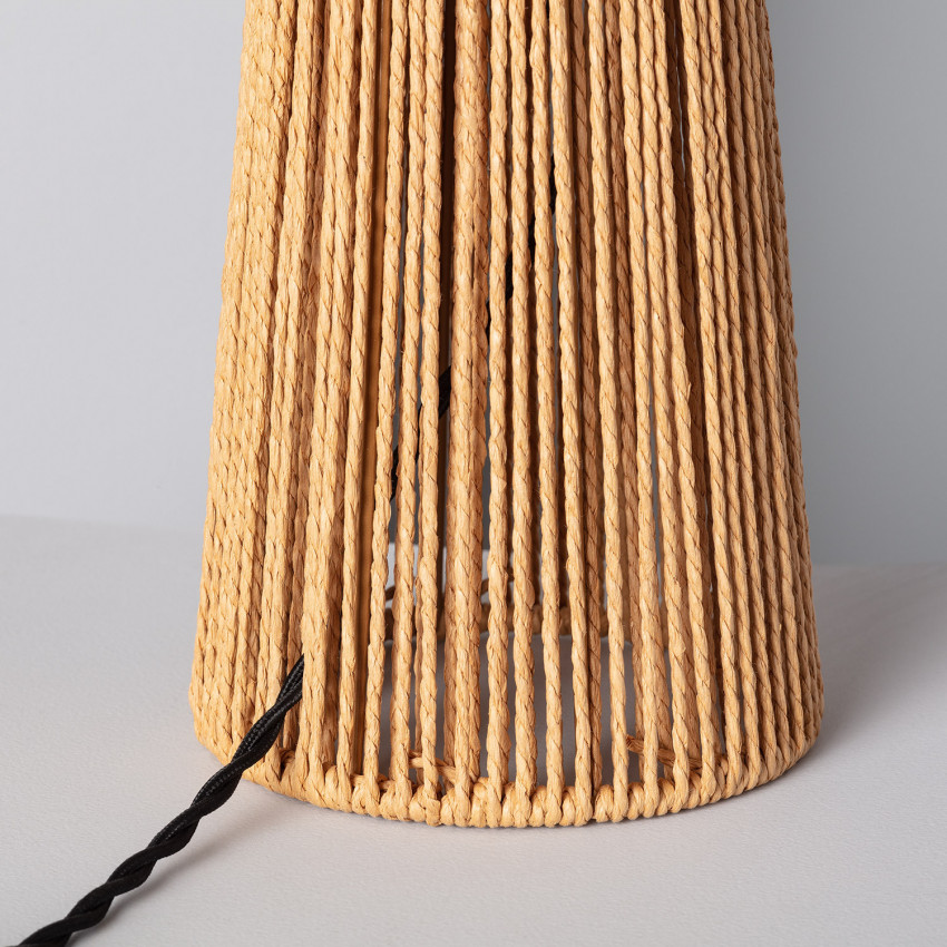 Product of Kala Lilium Braided Paper Table Lamp ILUZZIA