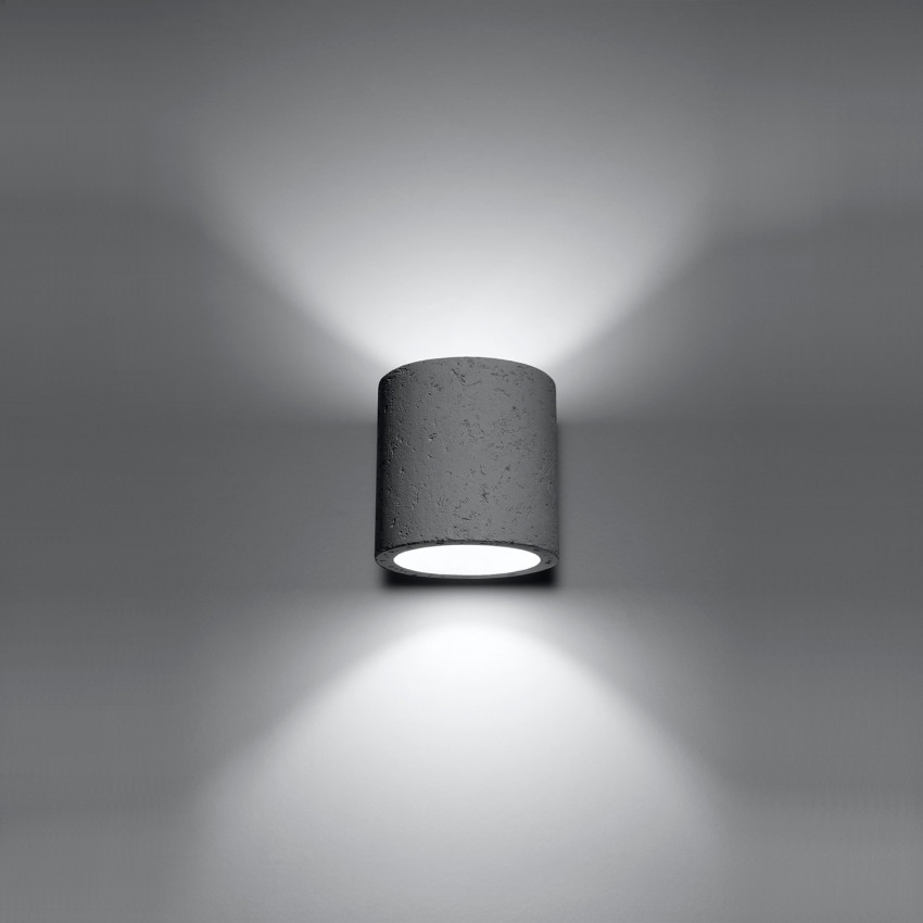 Product of Orbis Cement Wall Lamp SOLLUX