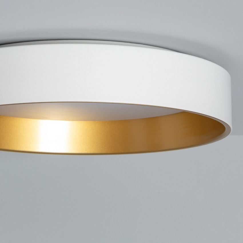 Product van Plafondlamp LED 30W Rond Metaal Ø450 mm CCT Selecteerbaar Broadwey