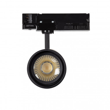 Product of 30-35-40W Lumo Black LED Spotlight for Three Circuit Track (CRI 90) CCT Selectable