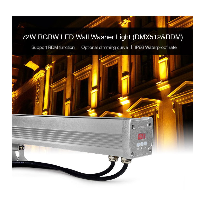 Produkt von LED-Wandfluter RGBW DMX 72W IP66 1000mm MiBoxer