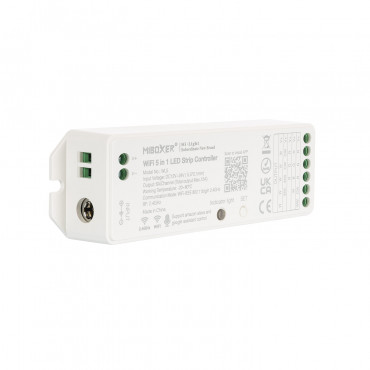 Product LED-Controller Dimmer WiFi 5 in 1 für Einfarbige/CCT/RGB/RGBW/RGBWW/RGBWW 12/24V DC MiBoxer