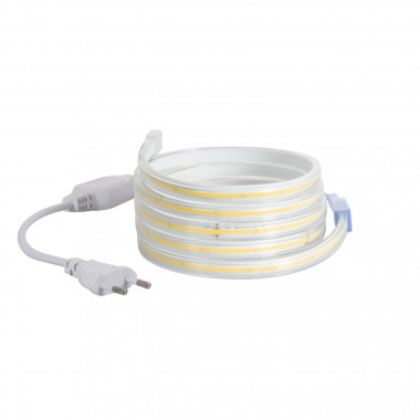 Striscia LED COB Regolabile 220V AC 320 LED/m Bianco Naturale IP65 su  Misura Larghezza 14mm Taglio ogni 50cm - Ledkia