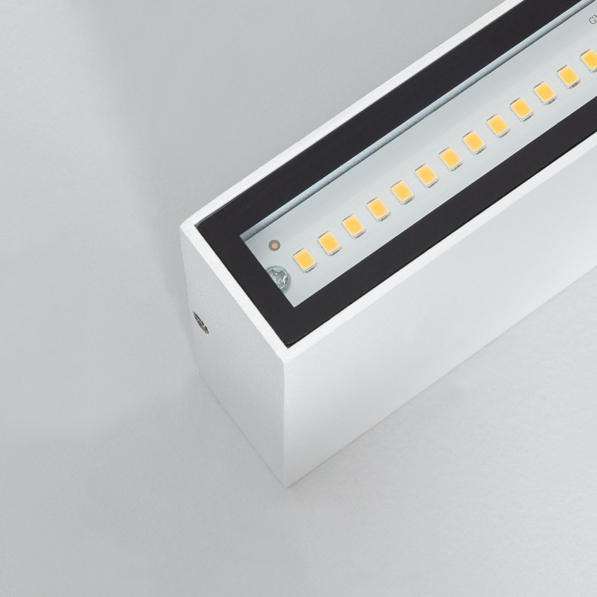 Produkt od Venkovní Nástěnné LED Svítidlo 10W Kaira Oboustranné Osvětlení Obdelníkové v Bílé 