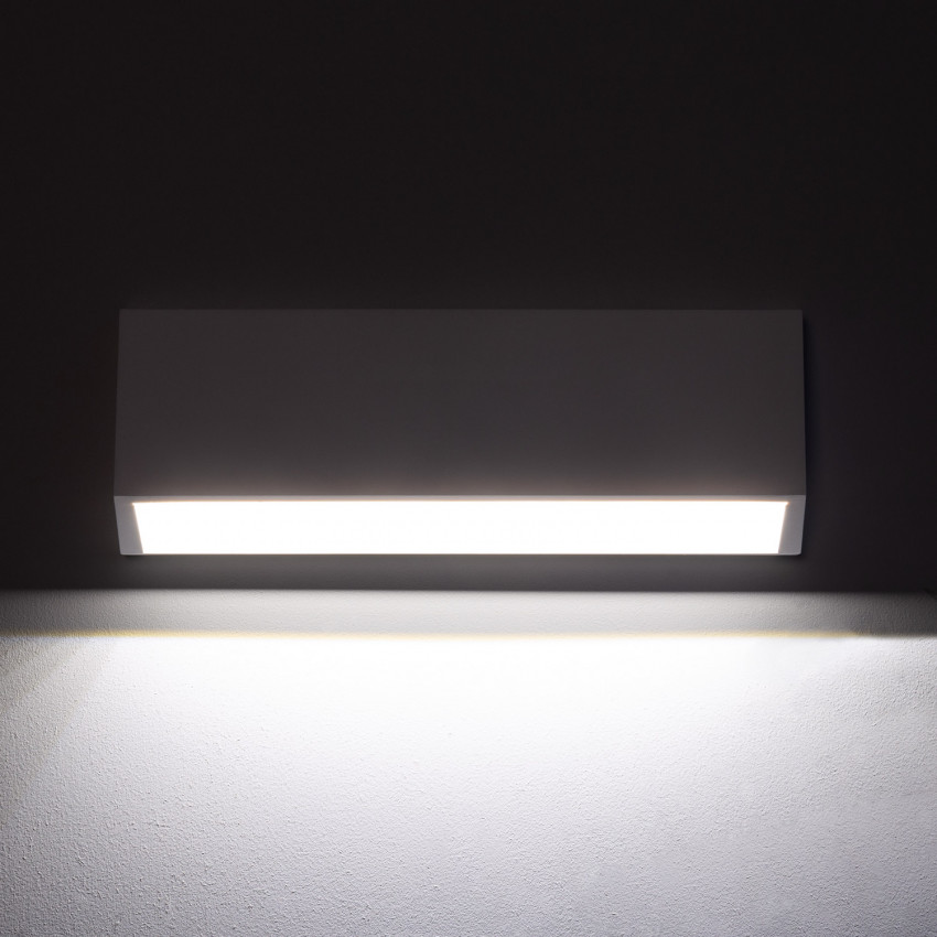 Product van Wandlamp Outdoor LED 3W Opbouw Rechthoekig Wit Tunez