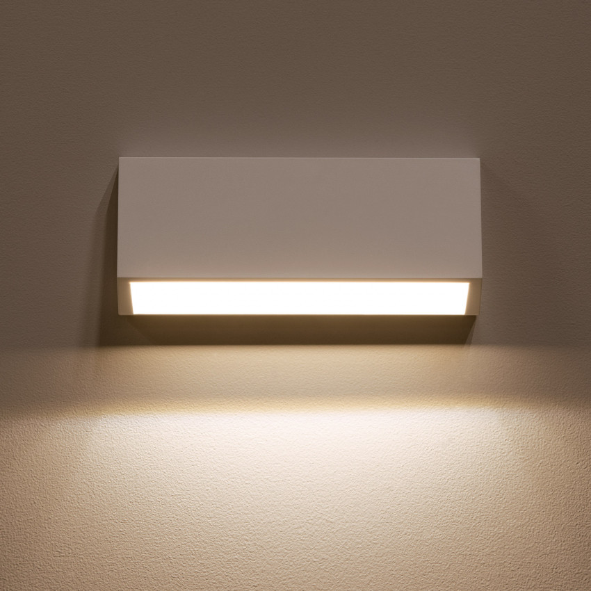 Product of 3W Valeta Rectangular Surface Outdoor LED Wall Light in White