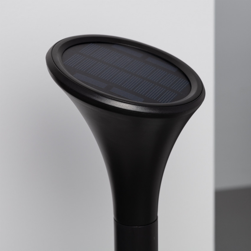 Product van Pack 2 Bakens Solar Outdoor LED 60cm Voet Spike met Bewegingsdetector 