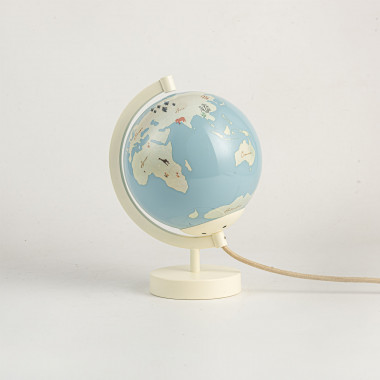 World Globe Table Lamp
