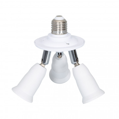 Product van Lampadapter van 1 E27 lamp naar 3 E27 Lampen 