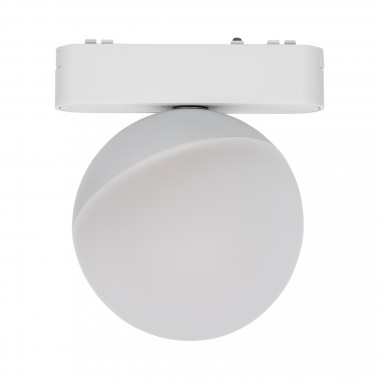 Product of 48V 10W Super Slim 25mm CRI90 Single Phase Magnetic LED Track Spotlight in White Ø100 mm