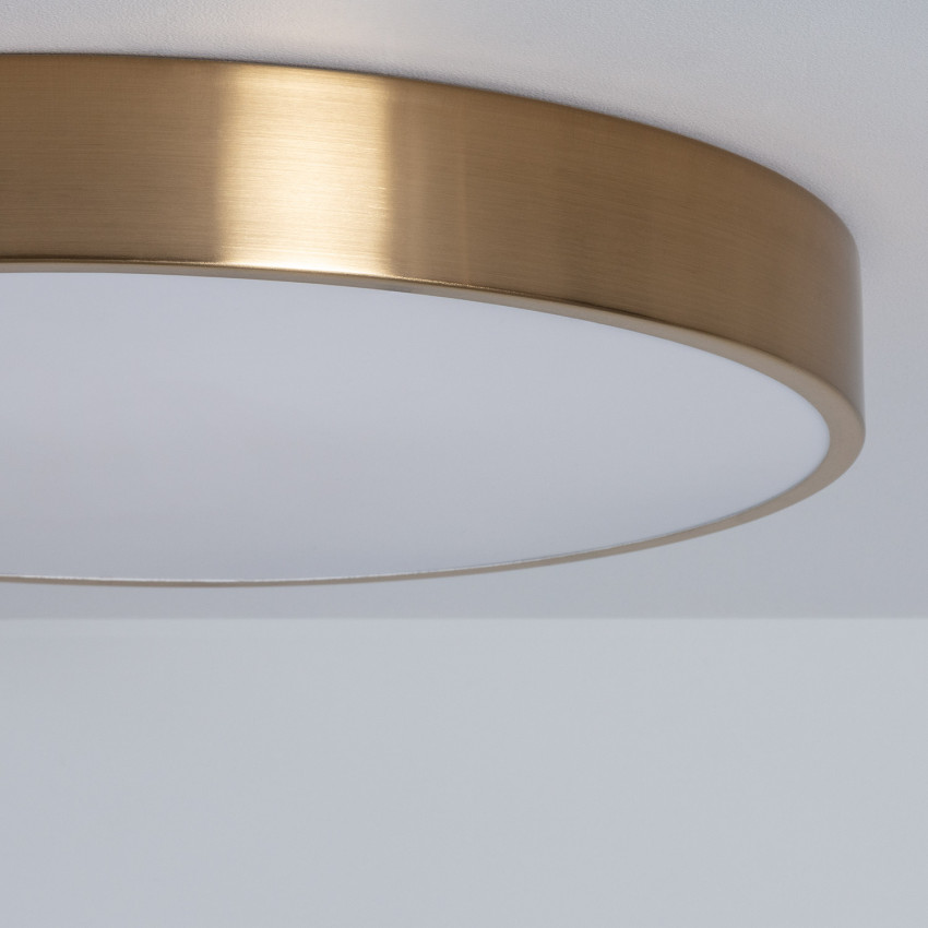 Product van Plafondlamp LED 18W Rond Metaal Ø300 mm CCT Selecteerbaar  Haydn 