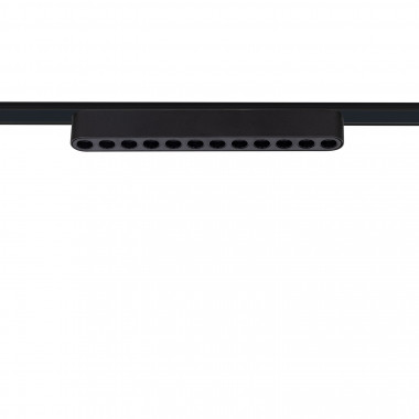 Magneet Rail Linear Spot Eenfase  25mm Super Slim 12W 48V CRI90 Zwart (UGR 16) 222mm