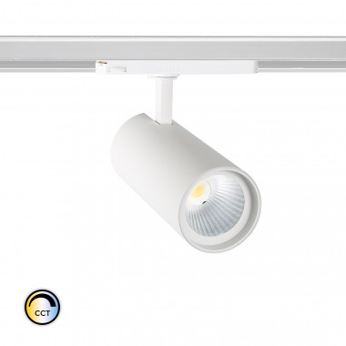 40W New d'Angelo CRI09 PHILIPS Xitanium CCT LED Spotlight for Three Phase Track in White
