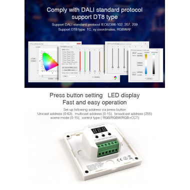 Product of DALI LED Touch Dimmer for DL-X Controller MiBoxer DP3S