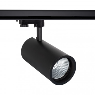 Spot LED New d'Angelo 40W Noir CRI90 LIFUD pour Rail Triphasé (3 Allumages)