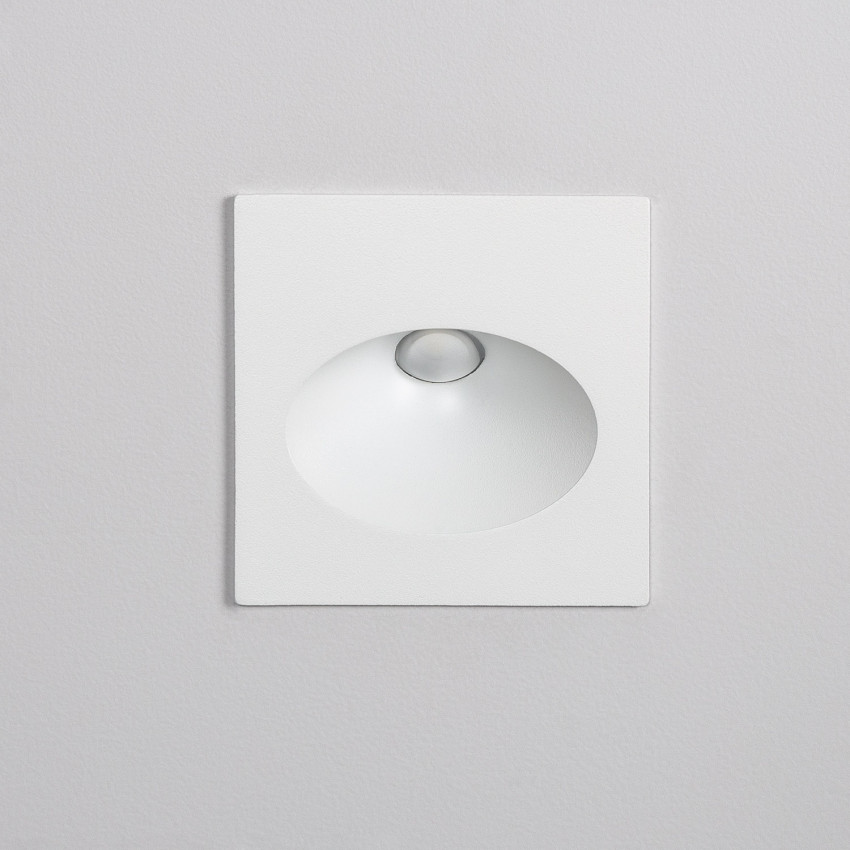 Produkt von LED-Wandeinbauleuchte 2W Aussen Quadratisch Weiss Coney