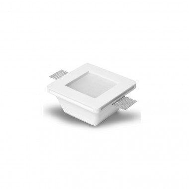 Downlight Square Plasterboard integration for GU10 / GU5.3 LED Bulb  123x123 mm Cut Out