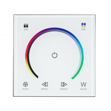 Product of Wall Mounted Tactile Dimmer Controller for 12/24V DC RGB LED Strips