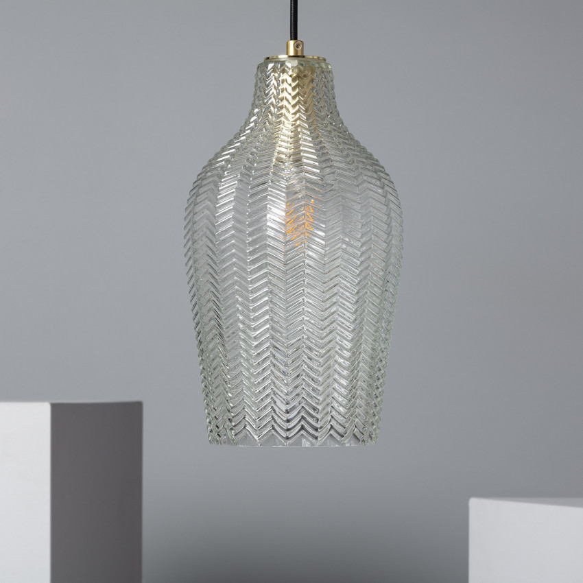 Product van Hanglamp Allende Glas 