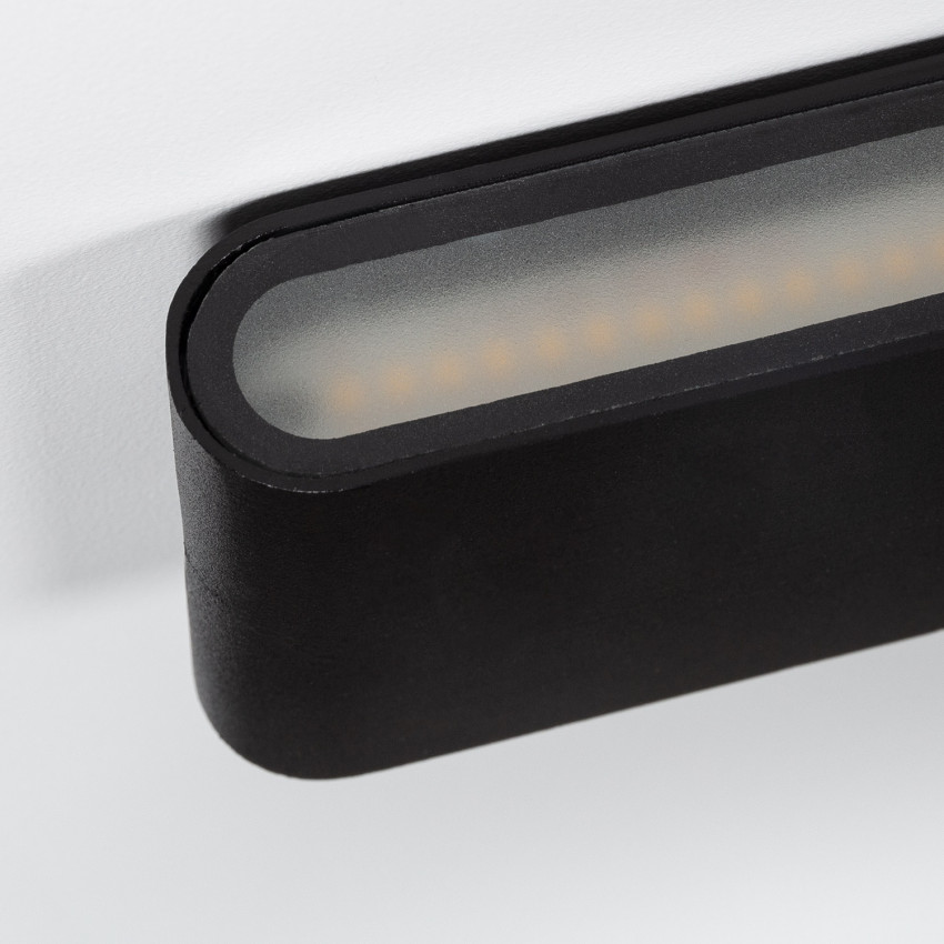 Produkt von LED-Wandleuchte Aussen 12W Aluminium beidseitige Beleuchtung Vesta Schwarz