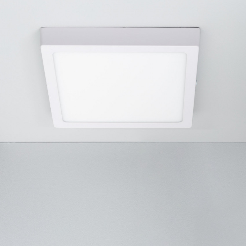 Produkt od Přisazené Stropní Hliníkové LED Svítidlo 18W Slim Čtvercové 210x210 mm CCT dle Výběru Galán SwitchDimm