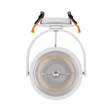 Produit de Collerette Downlight Encastrable Ronde Orientable LED avec Ampoule LED GU10 AR111 