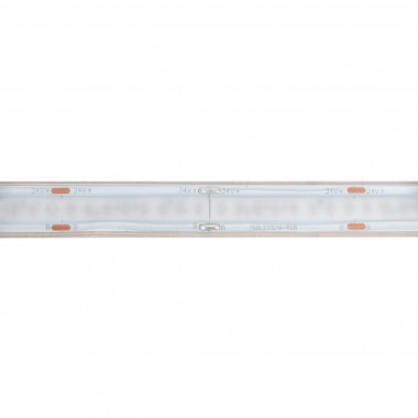 Product van LED Strip RGB  24V DC COB  256 LED/m 5m IP65  Breedte 10mm in te korten om de 3cm