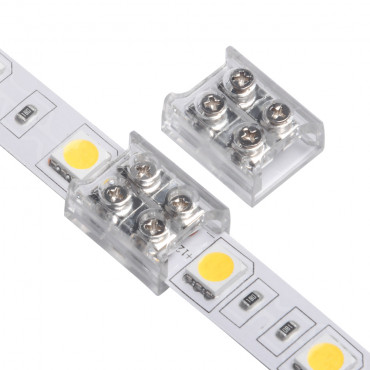 Connecteur Ruban LED 12/24V DC pour Jonction avec Vis - Ledkia