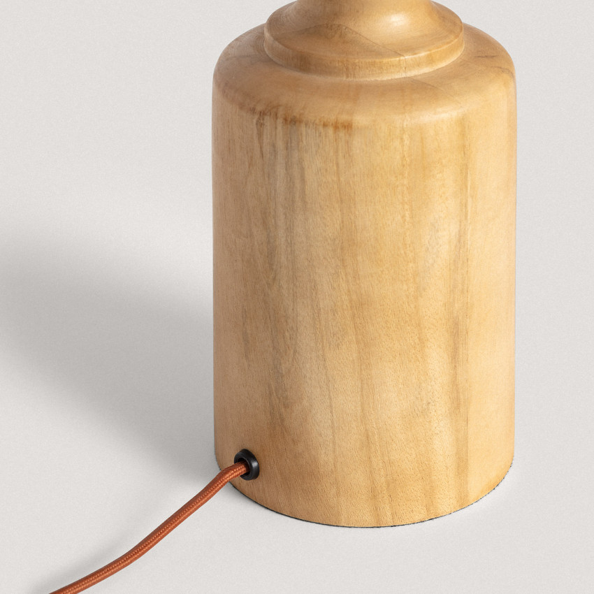 Produkt od Dřevěný Podstavec Stolní Lampy Sansa ILUZZIA 