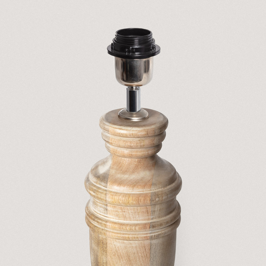 Produkt von Lampenfuß für Tischleuchte Holz Hausa ILUZZIA