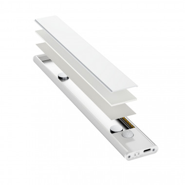 Product of LED Cabinet Light 25cm With Motion Sensor and USB C Rechargeable Battery
