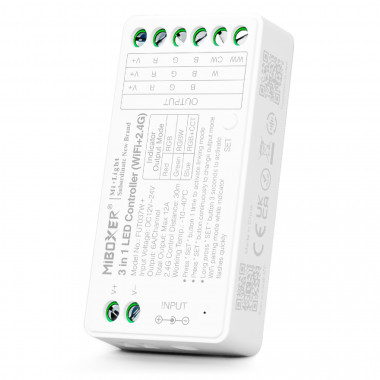 Product of Controlador Regulador LED RGB 12/24V DC MiBoxer FUT037W+