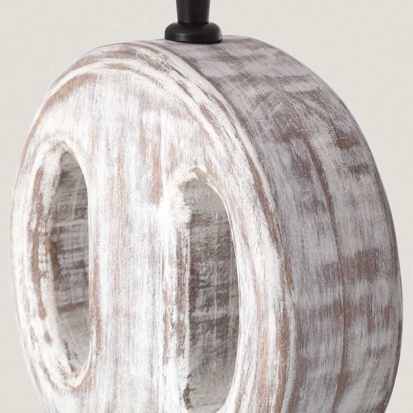 Produkt od Dřevěná Stolní Lampa Chandra ILUZZIA