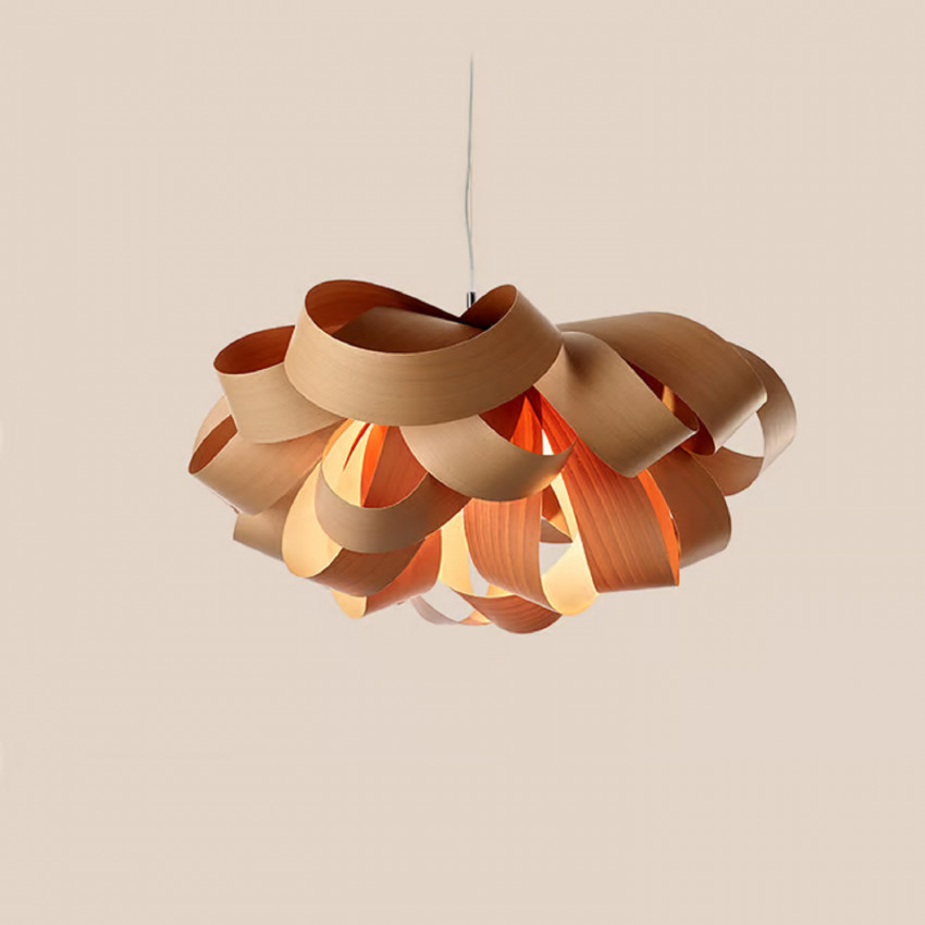 Produkt od Dřevěná Řemeslná Závěsná Lampa Agatha LZF