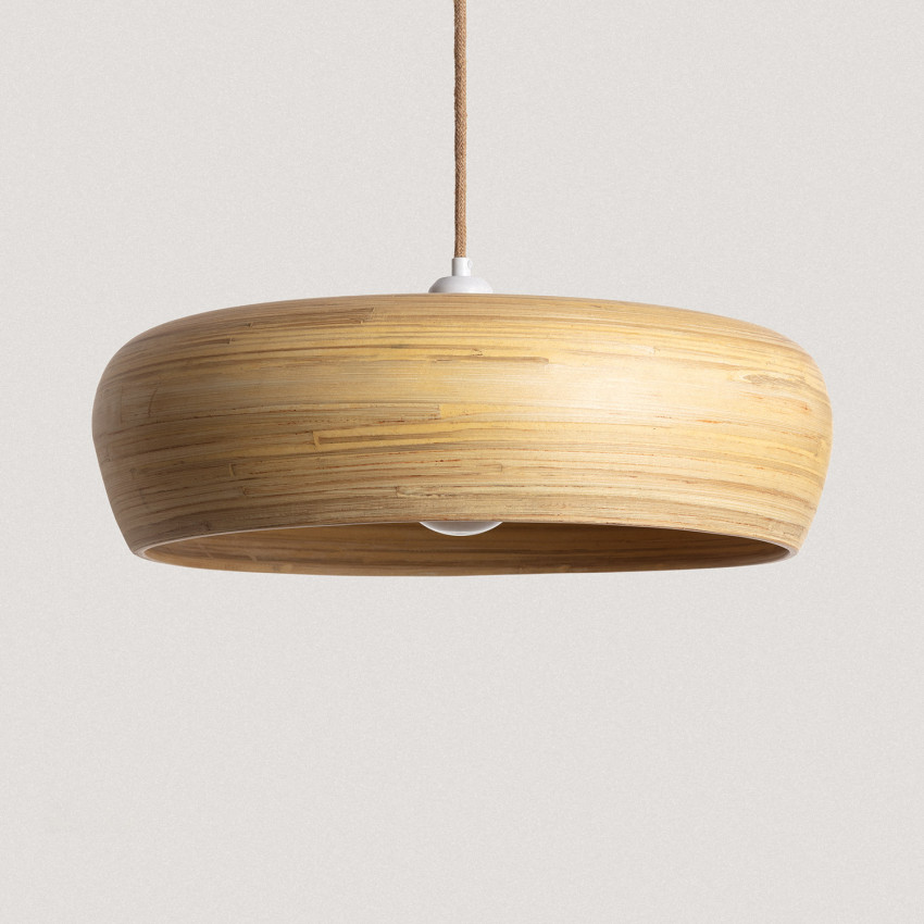 Product of Sari Shuka Big Bamboo Pendant Lamp ILUZZIA  Ø500 mm