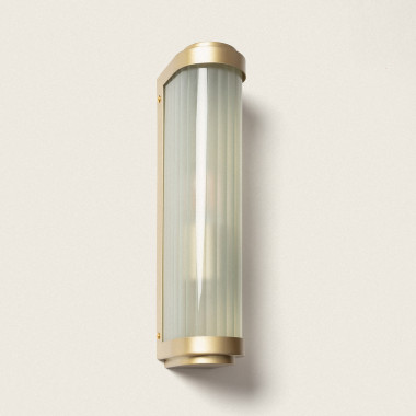 Peridot Outdoor Glass Wall Lamp