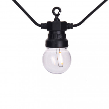Guirlande LED Extérieure avec 10 Ampoules Chaudron 7.5m